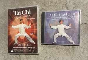 2 New Sealed Tai Chi For Arthritis Dr Paul Lam Multi-Language DVD & Music CD - Bild 1 von 2
