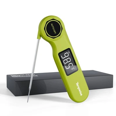 0.5s Instant Read Meat Thermometer Indoor Outdoor Cooking BBQ Accurate Detection - Image 1 of 4