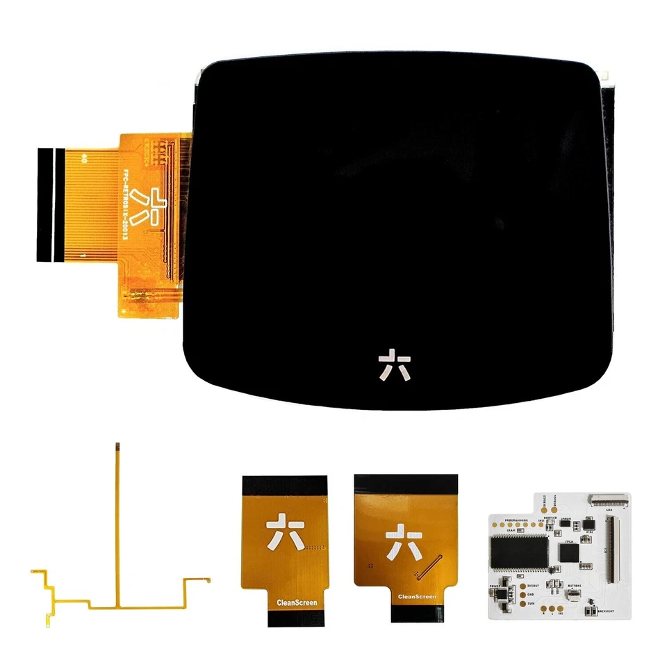 Game Boy Advance Kit IPS Screen Kit Laminated CleanScreen GBA - Image 1 of 1