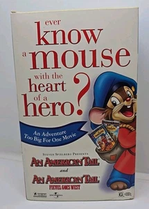Vintage An American Tail & Fievel Goes West (VHS) Set of 2 Special Edition - Picture 1 of 4