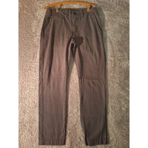Aeropostale Mens Gray Chino Pants Size 30x30 Casual Everyday Logo Pants Classic - Picture 1 of 12
