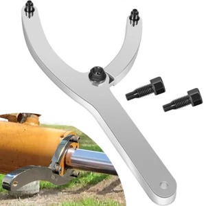 Heavy Spanner Wrench with 1/4" 5/16" 2/5" Pins Adjustable Gland Nut Wrench Tool - Picture 1 of 13