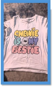 “Chewie Chic!” Star Wars Girls’ T-Shirt – Size 8, Spotted Zebra, New Without Tag - Picture 1 of 6