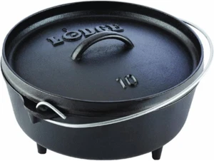 L10CO3 Cast Iron Camp Dutch Oven, 4-Quart - Picture 1 of 1