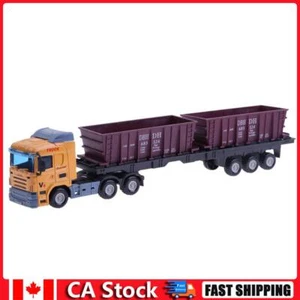 1:48 European Transport Container Alloy Truck Model Car Toy Simulation Car - Picture 1 of 11
