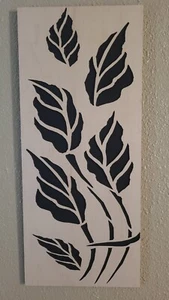 blumen wanddeko kunst gravur - Bild 1 von 3