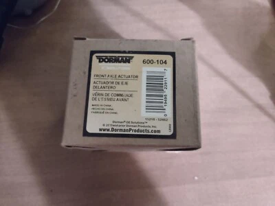 DORMAN 600-104 FRONT AXLE ACTUATOR NEW OLD STOCK OEM - Image 1 of 2
