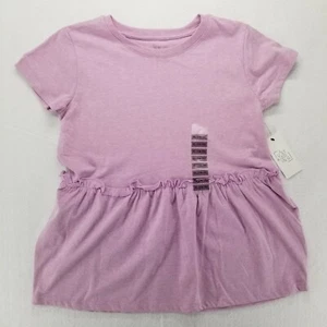 Just Kidding Girls XL 14-16 Purple Grey Dress With Ruffles - Picture 1 of 13