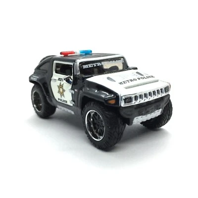 Maisto All Stars Rescue Force Hummer HX Concept Metro Police SUV Die Cast 1/64 - Image 1 of 4