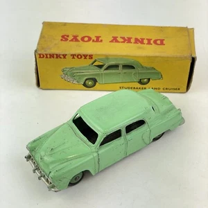 Vintage Boxed Dinky Toys No. 172 Studebaker Land Cruiser Green - Picture 1 of 18