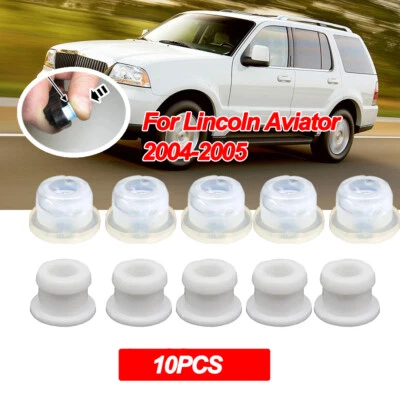 10Pcs For Lincoln Aviator 2004-2005 Transmission Shift Linkage Rubber Bushings - Image 1 of 4