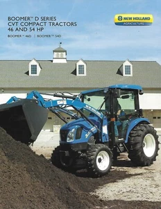 Folleto tractor agrícola - New Holland - Boomer 46D 54D CVT compacto - 2015 (F8685) - Imagen 1 de 1