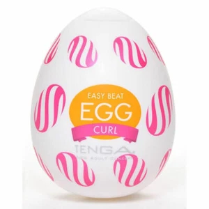 TENGA Egg Curl, Wonder Series, Mini Masturbator, Sexspielzeug, mit Gleitmittel - Bild 1 von 2