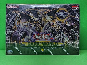 Mazo de Estructura Mundo Oscuro Yu-Gi-Oh Pantalla Sellado - Imagen 1 de 4