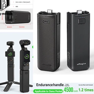 Für DJI Osmo Pocket 3 Kamera Akku Griff Powerbank Handy Schnell Ladegerät Griff - Bild 1 von 8