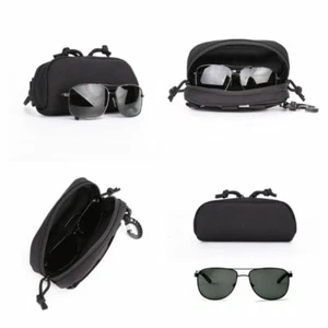 Molle Tactical Glasses Pouch Sunglasses EDC Waist Pack Utility Eyeglasses Case - Imagen 1 de 8