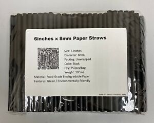 5000 pcs  Wholesale Biodegradable Paper Drinking Straws