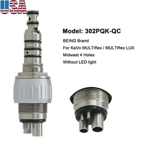 US per KAVO MULTIflex accoppiatore rapido 4 fori ESSERE manipolo dentale accoppiamento 465RN - Foto 1 di 9