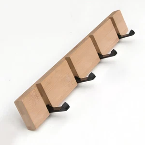 1 Set of Coat Rack Hook Wall Mounted Coat Hanger Heavy Duty Hanger for Clothes - Picture 1 of 12
