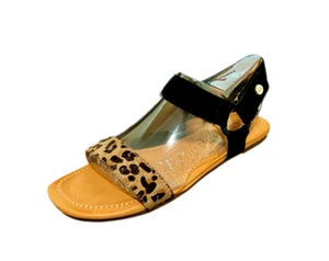 SANDALIAS UGG RYNELL LEOPARDO TALLA 7,5, VENTA AL POR MENOR $85 - Imagen 1 de 6