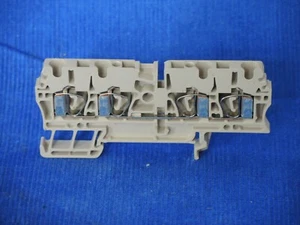 Weidmuller ZDU 2,5/4AN Terminal Block - Imagen 1 de 2