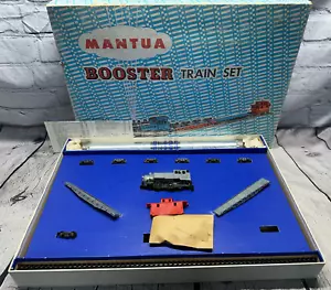 Vintage 1950s Mantua Booster Die Cast Train Set #905 213 Locomotive TRAIN HO SCA - Picture 1 of 24