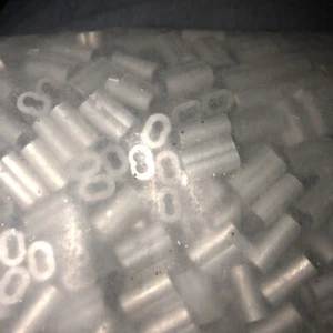 1/16 ALUMINIUM KABEL DOPPELHÜLSE 100 Ct Snare Trap Ferrule NEU ANGEBOT - Bild 1 von 3