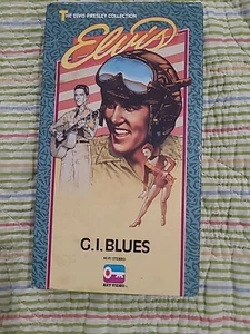 1987 G.I Blues Elvis Presley Collection Key Video VHS 081021DMVHS4 - Imagen 1 de 6