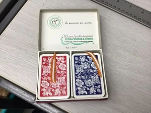 Ferd Piatnik Sohne Double Playing Cards  Austria - Full Decks - Vintage - Picture 1 of 5