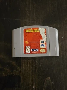 Mission Impossible (Nintendo 64 N64, 1998) Authentic Cart Only Tested Retro - Picture 1 of 2