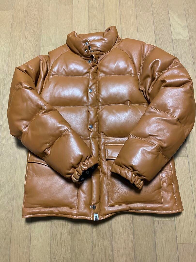 A Bathing Ape Leather Outer Shell Brown Coats, Jackets A Bathing Ape Leather Outer Shell Brown Coats, Jackets