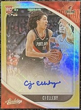 2020-21 Panini Absolute Memorabilia #RAV-CJE CJ Elleby Variation Rookie Auto RC