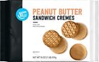 Amazon Brand Happy Belly Peanut Butter Sandwich Cremes 1 Lb Pack of 1