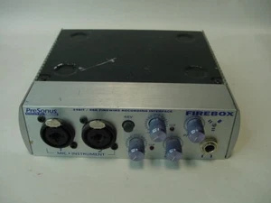 PRESONUS FIREBOX 24 BIT 96K FIREWIRE RECORDING INTERFACE - NO POWER CORD - Picture 1 of 6