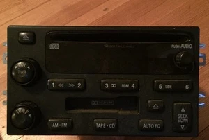 KIA SORENTO 2003 2004 2005 2006 RADIO AM/FM reproductor de casete de disco único 16269021 - Imagen 1 de 4