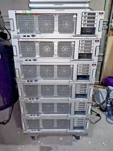 Sun ORACLE SPARC T4-2 1TB RAM 4 X 300GB Ethernet Und Faser Karten Rack Set - Bild 1 von 7