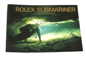 Original Rolex Submariner Booklet Circa 1990 for Sub and Sea Dweller Models! - Picture 1 of 3