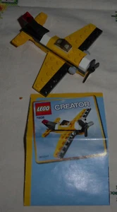 Lego - Creador - Avión Amarillo - #7808 - Completo - Retirado - Imagen 1 de 3