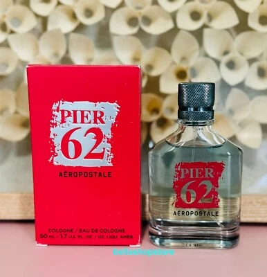 RARO Aéropostale Pier 62 Colonia Eau De Cologne 1.7 fl oz De colección Foto 1 de 3