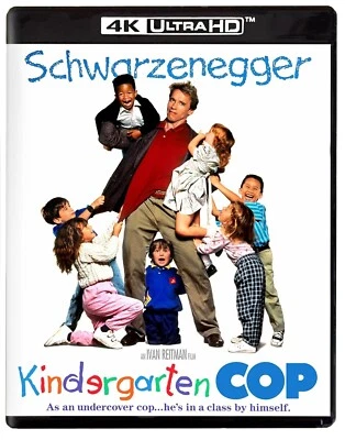Kindergarten Cop (1990) - 4K UHD Blu-ray - New & Sealed - Arnold Schwarzenegger - Image 1 of 3
