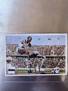 1936 MUHLEN FRANCK OLYMPIA #2 JESSE OWENS ROOKIE EX SERIES 15 RC - Bild 1 von 6