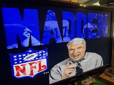 Madden NFL 95 (Super Nintendo Entertainment System, 1994) SNES протестирована - Изображение 1 из 4