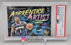 Zion Williamson RC Rookie 2019-20 Panini Court Kings Apprentice Artist SP PSA 10 - Imagen 1 de 2