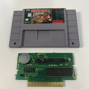 Donkey Kong Country (Super Nintendo, 1994) SNES Cartridge Only! Authentic - Afbeelding 1 van 6