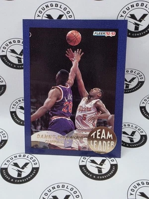 Líderes del equipo Fleer 1992-93 Danny Manning #12 Foto 1 de 2