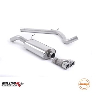Escape Milltek Audi A1 1.4 TFSI línea S 150 CV ACT Cat-back 2015-2018 - Imagen 1 de 2
