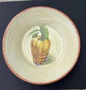 Williams-Sonoma Jardin Potager 9 3/4" Pepper Individual Pasta Bowl Unused EUC - Picture 1 of 6