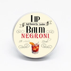 Negroni aromatisierter Lippenbalsam aus halber Unze Kosmetik. Cocktail inspirierte Geschenke - Bild 1 von 1