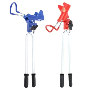 Universal Fishing Rod Rack Adjustable Fishing Rod Bracket Metal Poles Holder - Picture 1 of 10