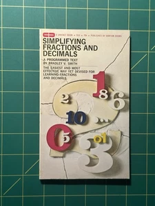 Simplifying Fractions and Decimals by Bradley V. Smith - Imagen 1 de 5